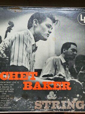 Chet Baker & Strings Jazz- Vinyl LP, Album, Mono, High-Fidelity Plus